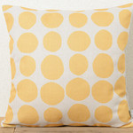 クッションカバー イエロー ストーンドット jubileecushioncc089ym