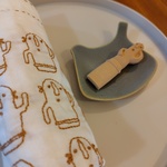 はにわ刺し子ふきん