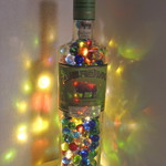 ボトルランプ　ウオッカ「ZUBROWKA」