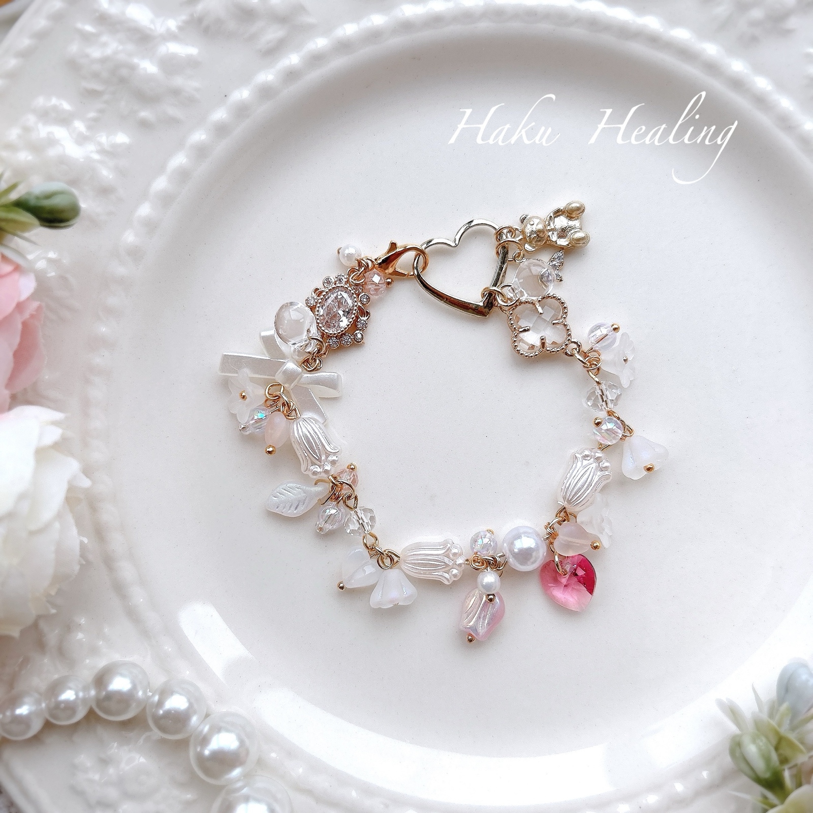さーちん様☺️スワロフスキーアクセサリーハンドメイド スワロフスキー - アクセサリー・ジュエリーの人気通販 | minne
