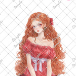 ℳ. xoxoshop オリジナル人物ステッカー 期間限定 pinkシリーズ9月10日まで