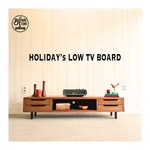 holiday's LOＷTVボード　幅140cm  サイズ変更可能‼︎　テレビ台　オーディオボード　サイドボード　北欧　ミッドセンチュリー　ビンテージ