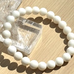 🪸🌈幸せを長続きさせる🌈🪸ホワイトコーラル白珊瑚 8mm パワーストーンブレスレット