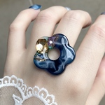 〜宝石の海💎サージカルステンレスリング〜