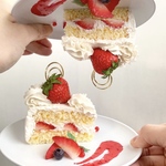 ショートケーキメモスタンド