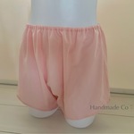 リラックスショーツ　ボックス : : 綿ニットPINK