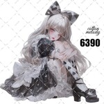 original sticker « no.6390 »     //     人物ステッカー オリジナルステッカー オリジナル人物ステッカー ステッカー cotton melody 