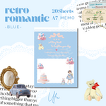 【再入荷】retro romantic -blue- | memo