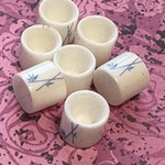 8個 約10㎜ E538  ミニチュア 湯のみ 湯呑み 湯呑 ゆのみ お茶 おちゃ 和食 日本食 食器 dollhouse 樹脂製 miniature 