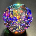【導きの聖石 アルクトゥルス】 宝石型カットオブジェ（10画 LLサイズ ）20250811J