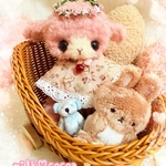 milk♡cocoa    ふわふわぴんくのベビーひつじちゃん
