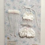 Blythe サイズ ririketto ビスチェset パール＆シュガー(ホワイト)