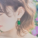 メロンクリームソーダピアス🍈