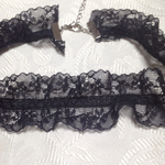 【SALE】黒レースチョーカー