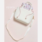 一点のみ🩷輸入ベッツィ ドラジェ💛底板つき あおり巾着ヌビトート