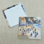 メモ帳　コウテイペンギン　帰り道