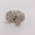 ミナペルホネンハンドメイドブローチ