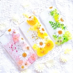 送料無料♡早め発送♡全機種対応♡送料無料♡大セール♡フレッシュ感たっぷり♡ビオラとマーガレットのスマホケース♡     