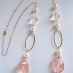 【SALE】　rose　necklace　Pink