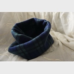 スヌード　オーダー(グリーン) タータンチェック　ネックウォーマー　プレゼント　フリース　キッズ　大人【10】