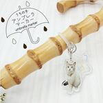 アンブレラマーカー 目印チャーム 写真入り うちの子 ペット グッズ オリジナル オーダーメイド