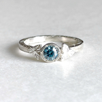Moissanite ring