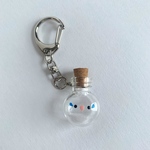 羽持ち歩きmini瓶チャーム