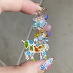 〜夢ガラスユニコーン🦄左耳イヤーカフ〜