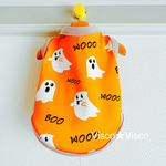 犬服　ハロウィンおばけタンク 👻サイズもたくさんあります！お揃いにもオススメ【送料無料】HW-2