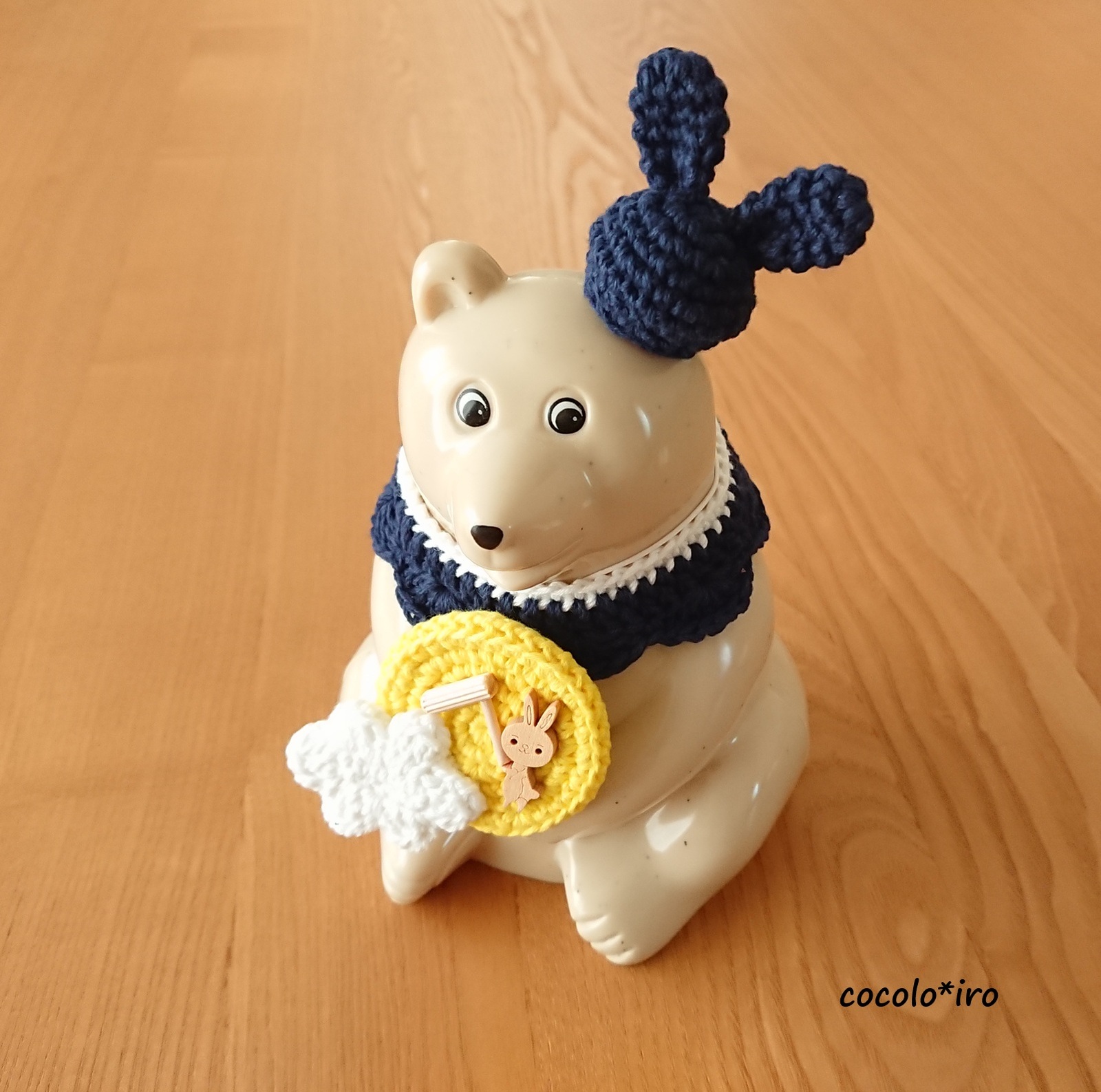 ❀ハンドメイド マルチカバー❀ ハンドメイド 編み物 ブックカバー マルチケース グラニー