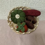 ちりめん細工・お月見のお供え物
