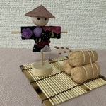 ちりめん細工・里の秋(案山子)1