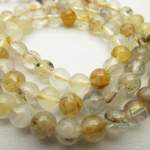 【希少品】/【デンドリッククォーツ】/玉size(約5.6㎜〜5.9㎜)/1set(10玉)/《天然無処理》/1519a4