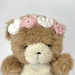 ぬいぐるみ用 ハートのヘッドドレス