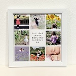 いいね×200♡!! 母の日/父の日/敬老の日プレゼント＊スクエアポスターフレーム付き