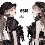 original sticker « no.6618 »     //     人物ステッカー オリジナルステッカー オリジナル人物ステッカー ステッカー cotton melody ミニステッカー