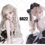 original sticker « no.6622 »     //     人物ステッカー オリジナルステッカー オリジナル人物ステッカー ステッカー cotton melody ミニステッカー