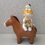 【薄味日本地図】北海道・猫乗せ馬さん