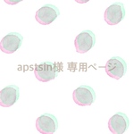 apstsin様 専用ページ