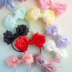 Frilly Princess ペット用カチューシャ🎀dolce🎀 【受注制作】【ネコポス対応】🩷プリンセス👸撮影会　誕生日　バースデー　ハロウィン　クリスマス　