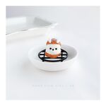 うさぎシュークリーム【チャーム】【ストラップ】［ホットケーキ|はちみつ|食品サンプル|ミニチュア|フェイクフード|クレイスイーツ|おままごと|フェイクフード|インテリア雑貨|レジン|樹脂粘土］