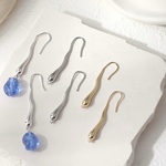    「#G80401」14kメッキ　ロング　ピアス金具✴︎2個セット