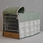 ライトキャリー 用キャリーカバー（うさぎライトイエロー）