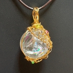 天然石☆アイリスクォーツ☆虹入り🌈水晶☆レインボー水晶☆スフィア