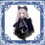 煌銀青藍のフィッシュテール風ドレス（黒レース）♱ Harmonia bloom ハルモニアブルーム ニアハルモニア ミディブライス オビツ22 ruruko PNXS 等