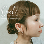 tsubu tsubu ecru  【ear cuff】※おひとつ売りです。