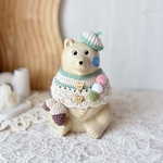 しろくま貯金箱 団子どんぐりセット🍡