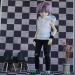 ピュアニーモＸＳ男の子：ダメージパンツ(黒)