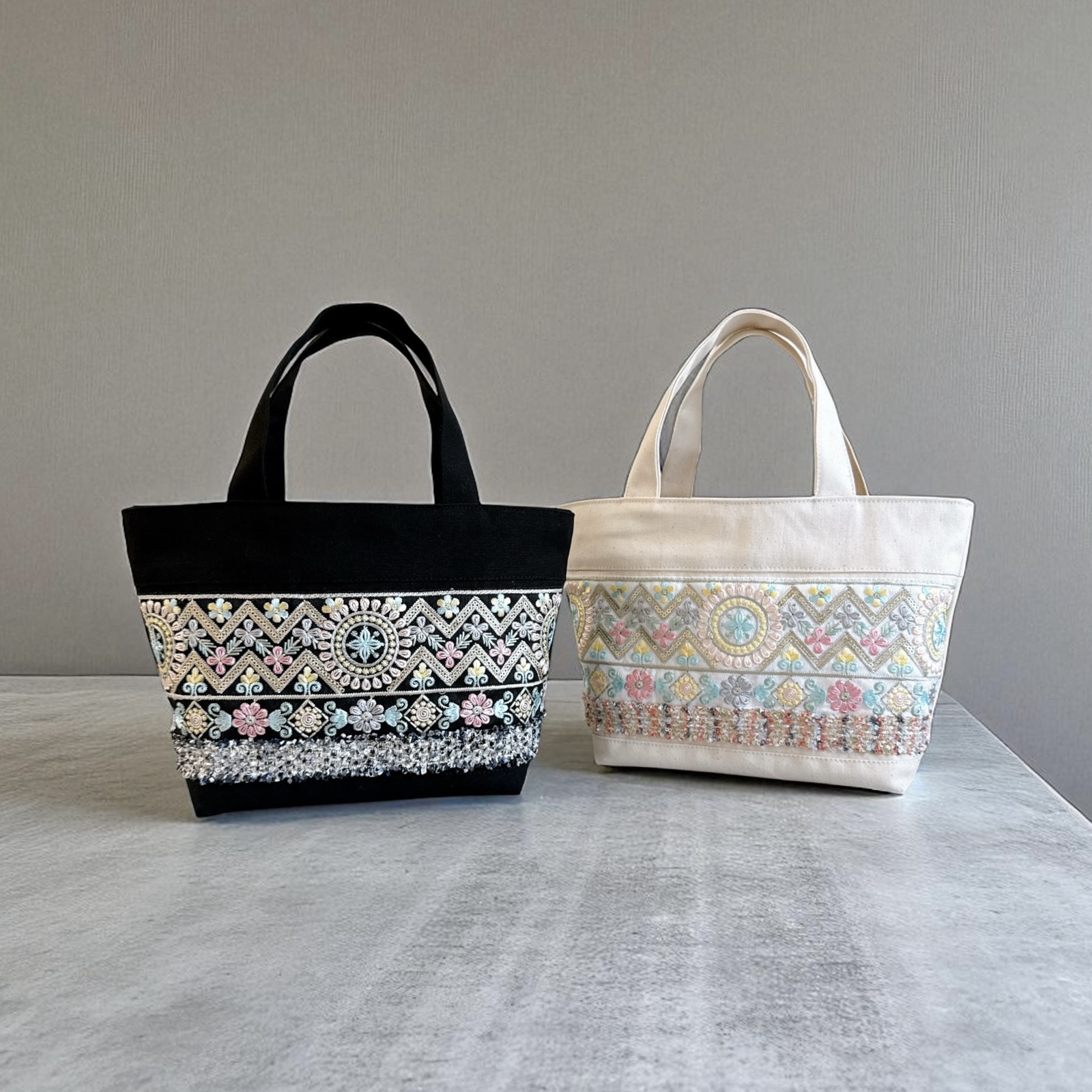 インド刺繍 - トートバッグの人気通販 | minne byGMOペパボ 国内