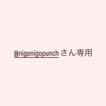 @nigonigopunchさん専用